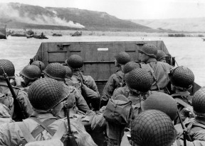 Normandy Invasion, June 1944 Crédit photo : Army Signal Corps Collection in the U.S. National Archives