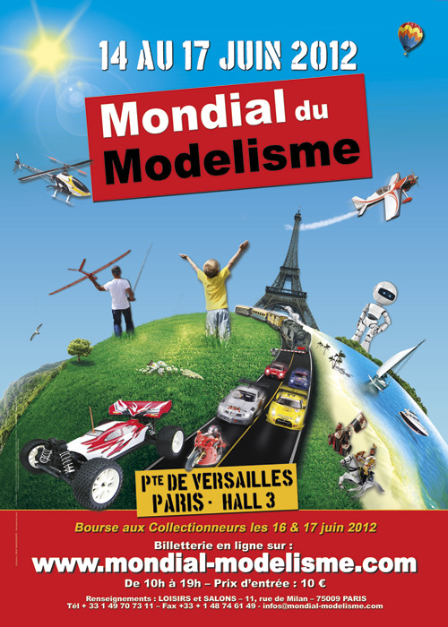 Visite au Salon du modelisme 2012