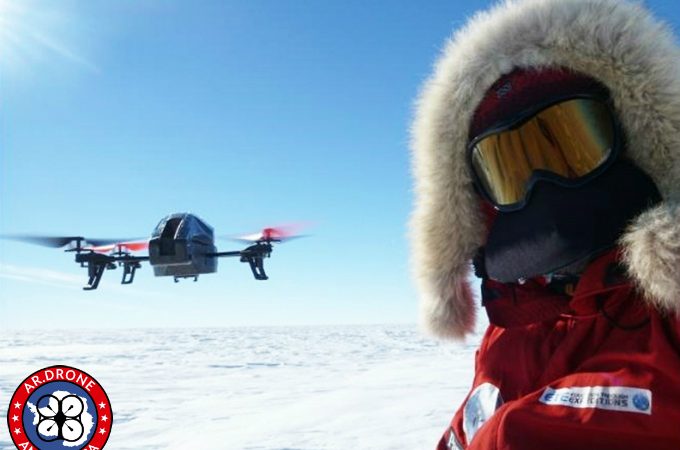 L’AR.Drone 2 au pôle sud !