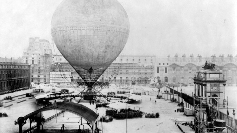 Ballon captif à Paris