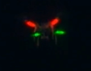 Un drone au stade