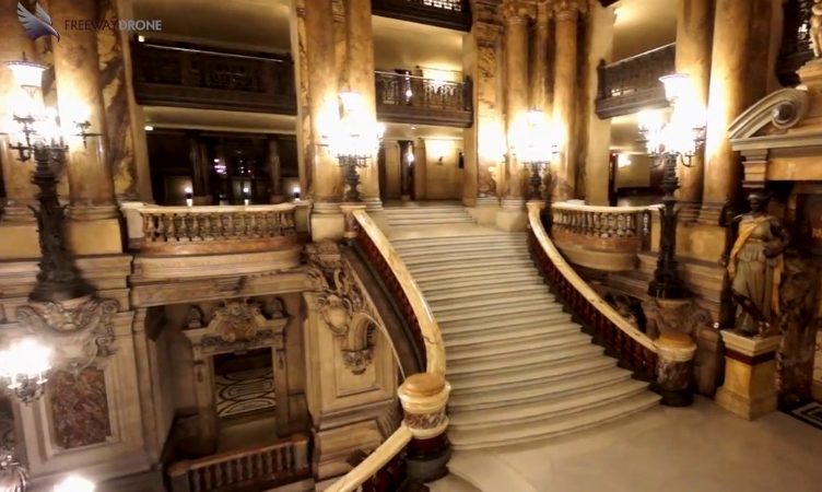 L’opéra Garnier en drone