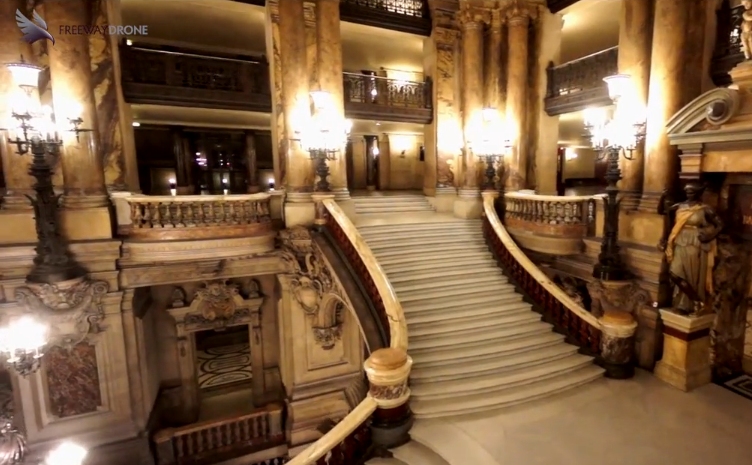 L’opéra Garnier en drone