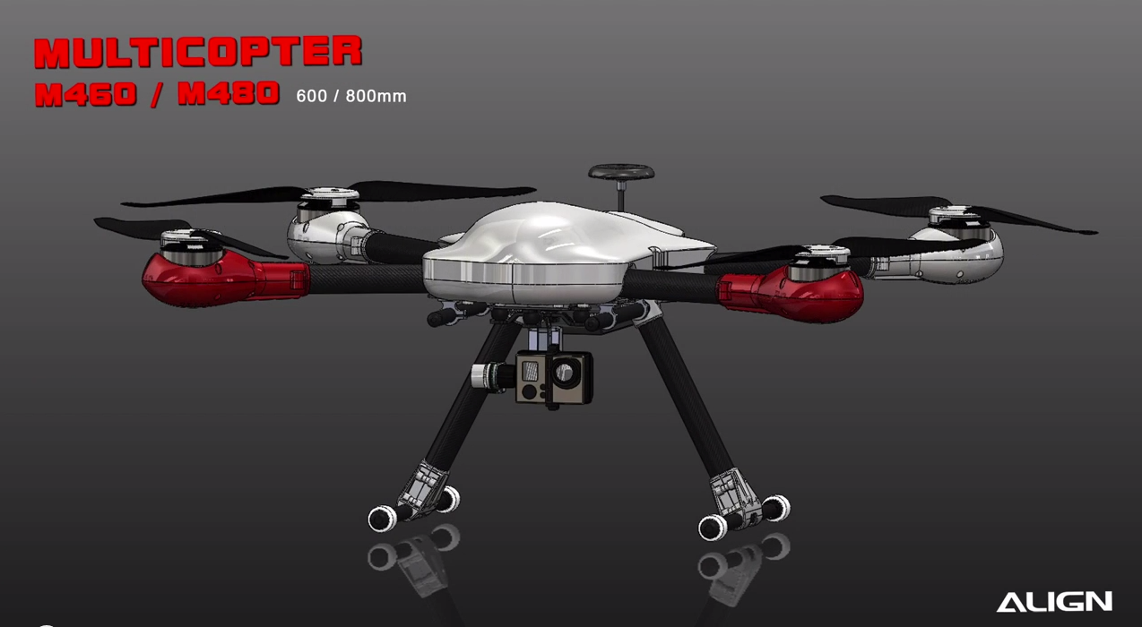 M480, le drone multirotor selon Align