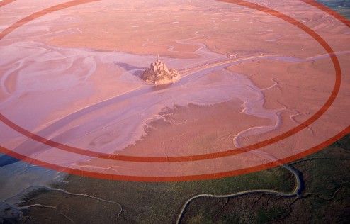 Emprise mont St Michel