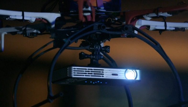 Projector Drone