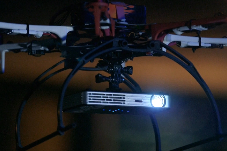 Projector Drone