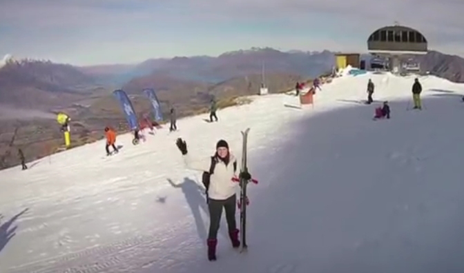 Drone, ski et Nouvelle-Zélande