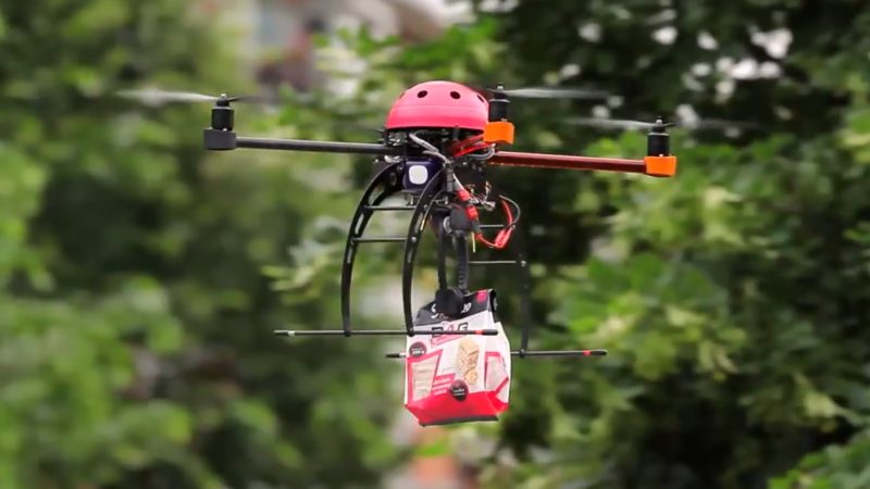 Sodebo et le buzz drones