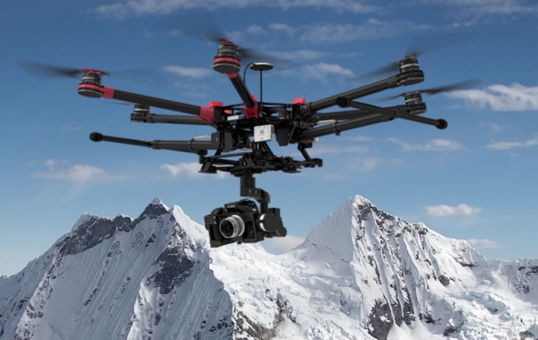 DJI S900, la vidéo