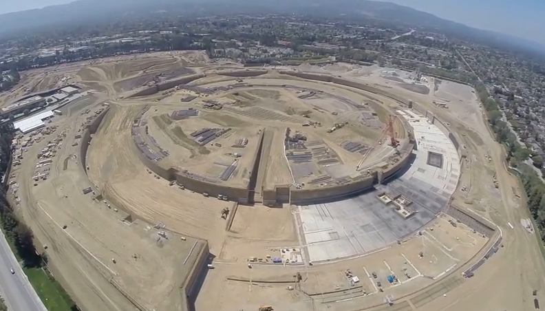 Chez Apple en drone