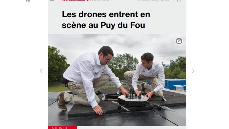 Bougies géantes au Puy du Fou