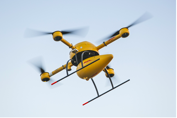 DHL et les drones