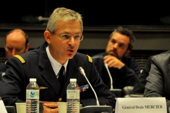 Général Denis Mercier, chef d’état-major de l’armée de l’air au ministère de la Défense