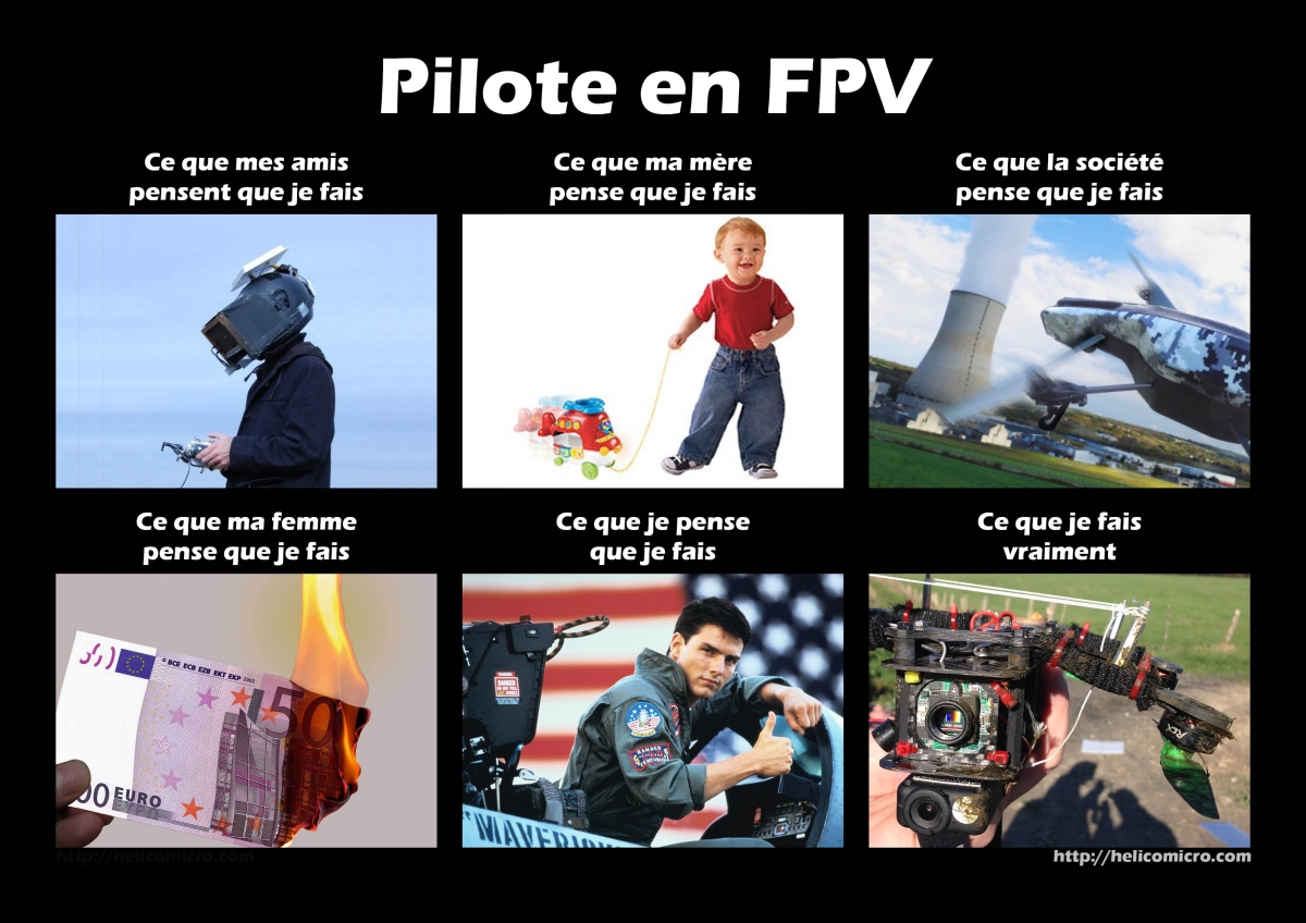 Pilote en FPV