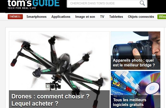 Drones sur tom’s Guide