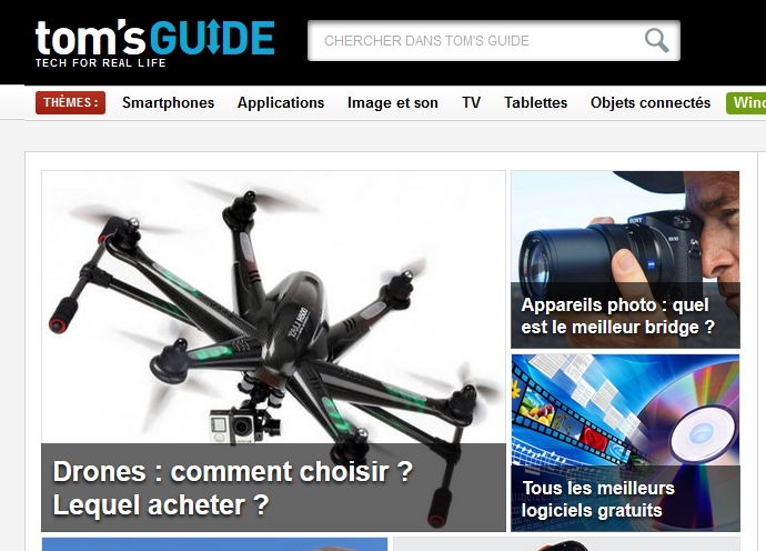 Drones sur tom’s Guide