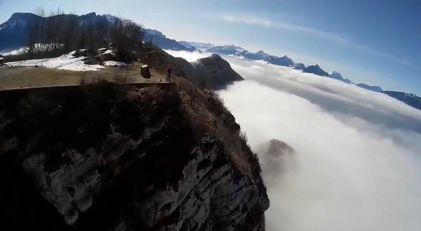 Mountain, clouds… Vortex, FPV