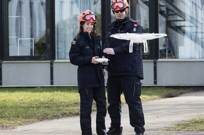 La Danoise et le drone