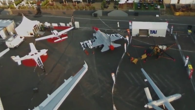 Le Bourget et les survols de drones