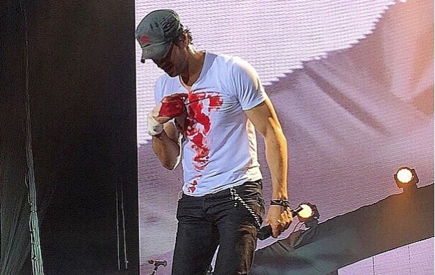 Enrique Iglesias et le drone