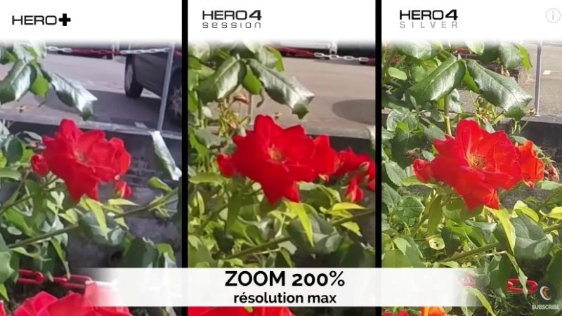 Comparatif Gopro StudioSport