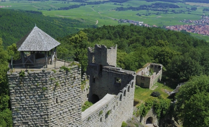 L’Alsace vue d’en haut