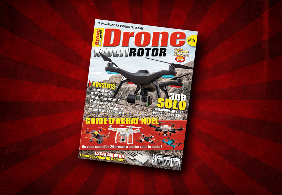 Numéro 5 de Drone Multirotor mag !