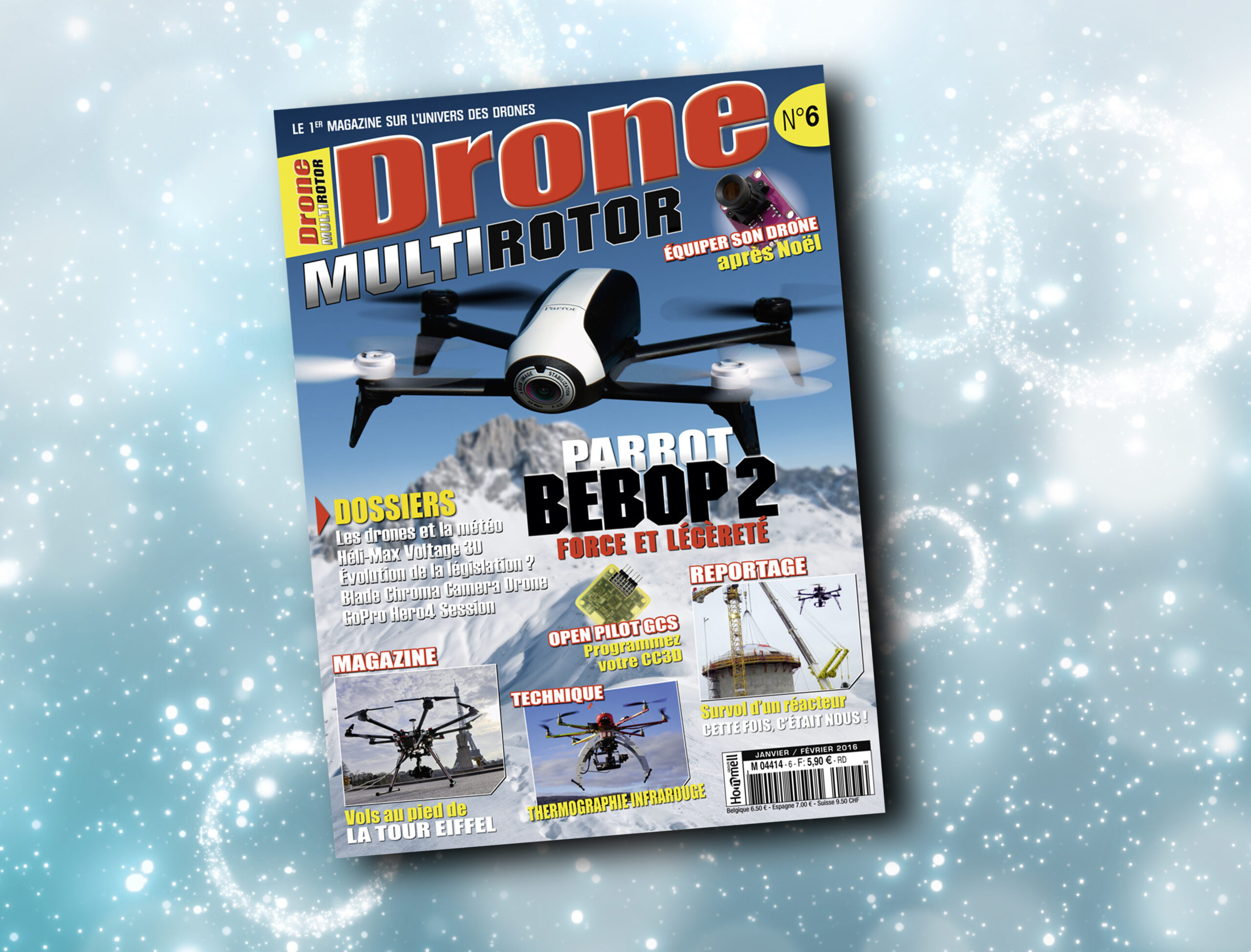 Numéro 6 de Drone MultiRotor magazine !