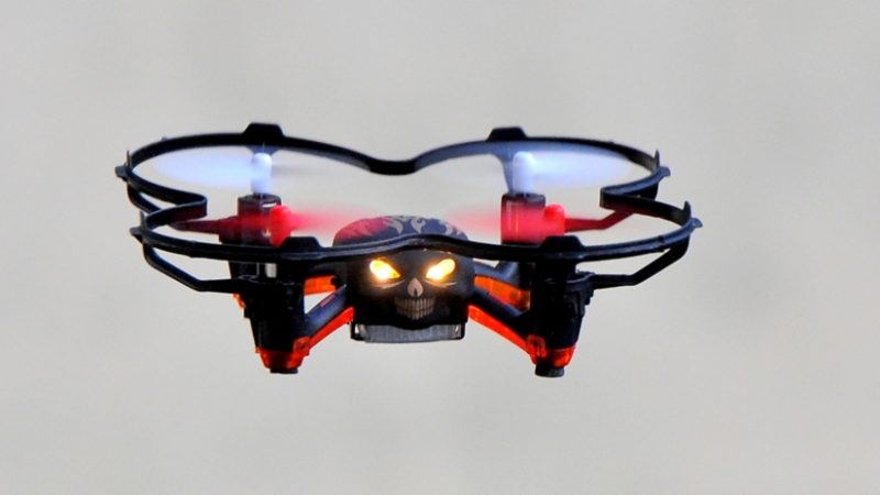 GW008 Skull drone, le test