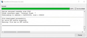 Companion - Firmware DFU OK