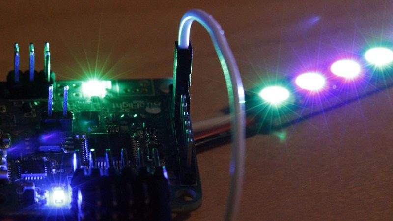 LED sous Cleanflight, sous le feu des projecteurs