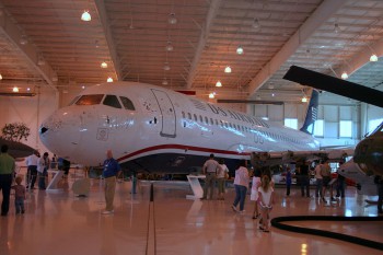 L’Airbus A320 US Airways 1549 exposé au Carolinas Aviation Museum Crédit photo Radiofan