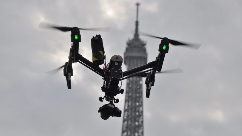 Trocadéro en drone