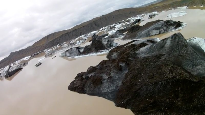 Islande, depuis les airs