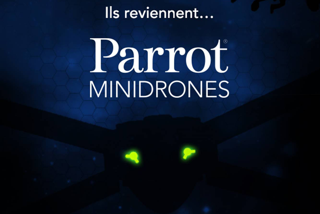 Nouveaux Minidrones de Parrot en approche !