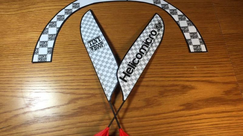 Tiny Whoop mania part 2 : Le race kit – Airgate et nouveau raceflagTiny Whoop Mania Part 2: The Race Kit – Airgate and New RaceFlag