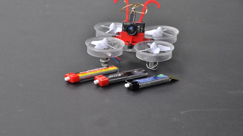 Comparatif batteries pour Tiny Whoop