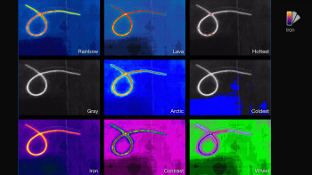 Flir One iOs couleurs