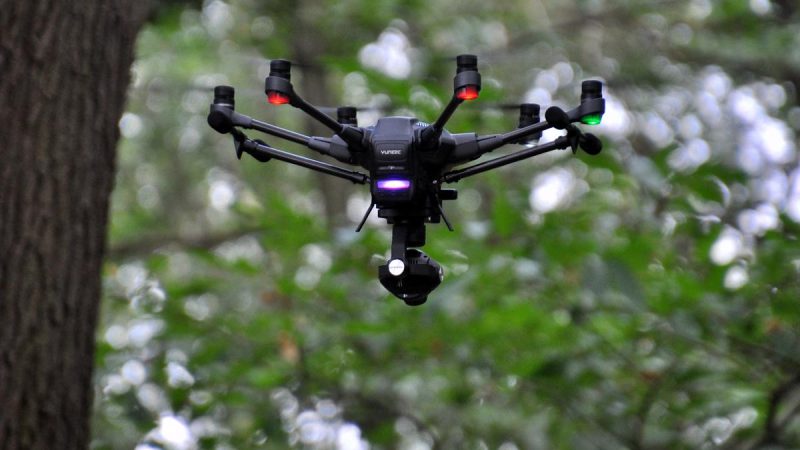 Yuneec Typhoon H avec RealSense, un premier essai