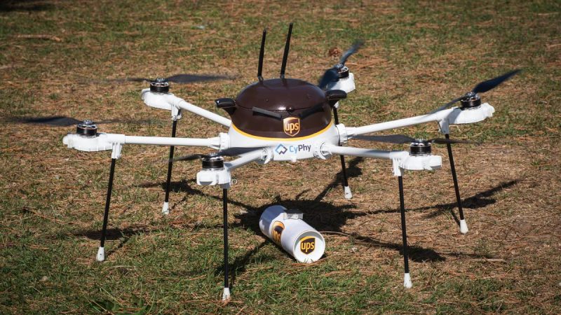 UPS, CyPhy et les livraisons de drones