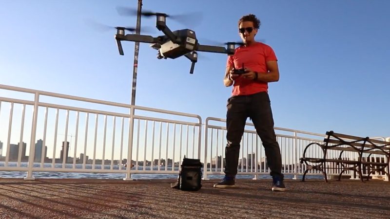 Casey Neistat et le Mavic Pro de DJI