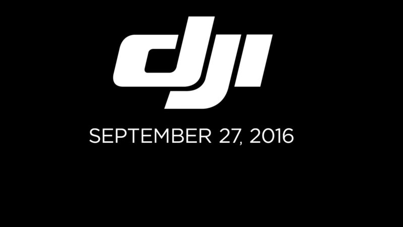 Le nouveau DJI dévoilé le 27 septembre