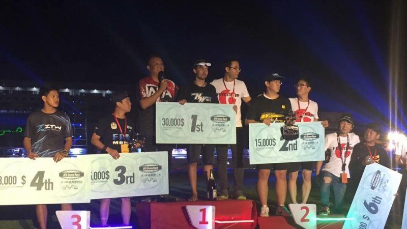Dunkan Bossion vainqueur du AFA Drone Race !