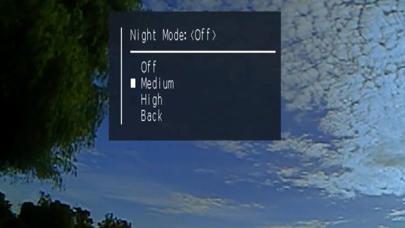 Amimon Connex ProSight HD, le Night Mode