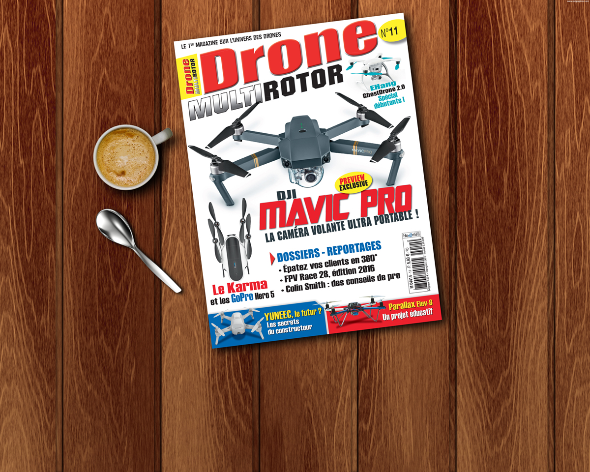 Drone Multirotor magazine #11 est dispo !