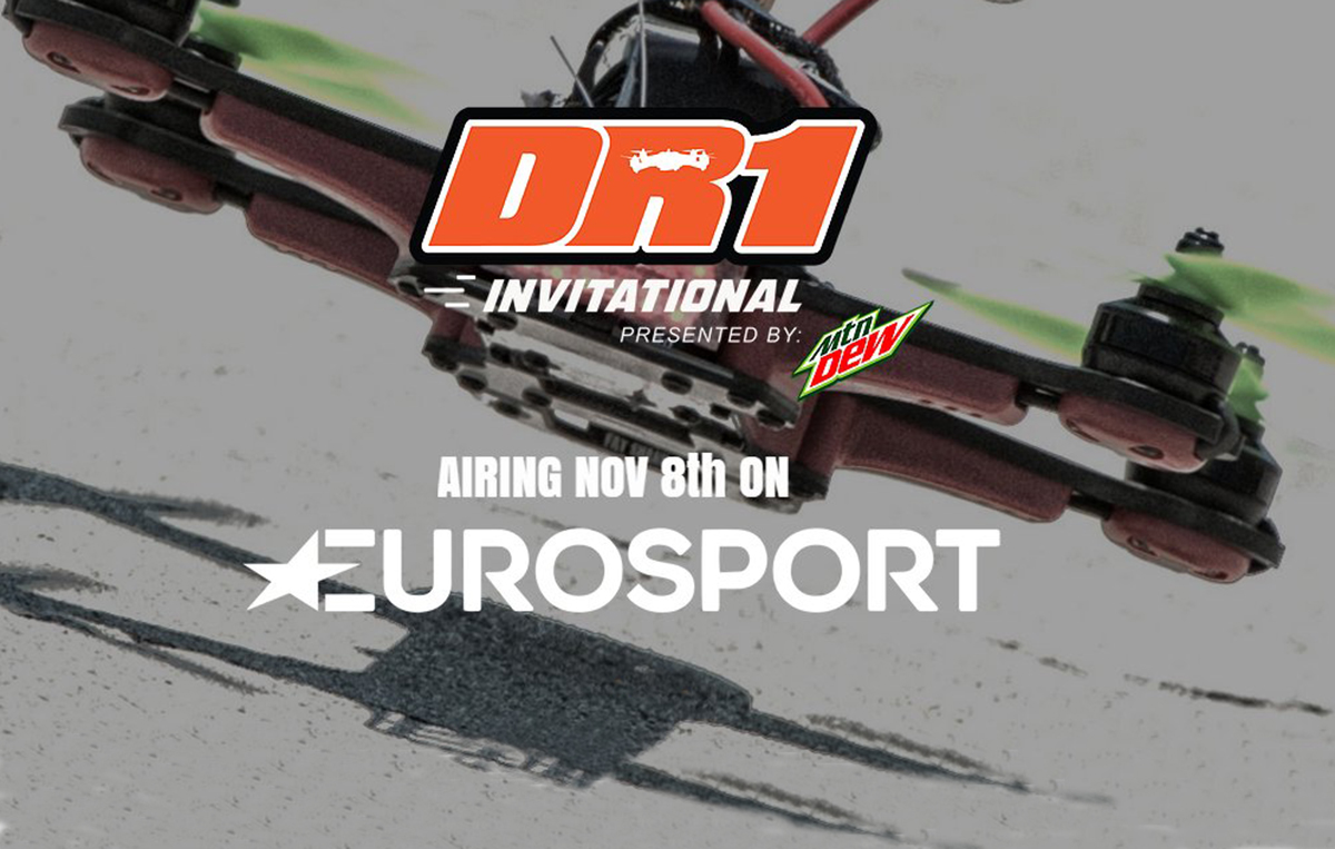 Le FPV racing sur Eurosport avec DR1