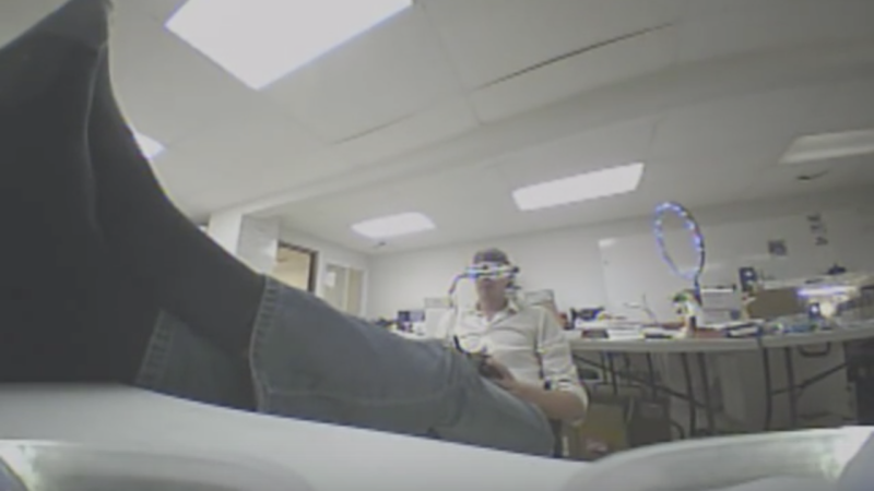 Jesse Perkins et le Tiny Whoop HV