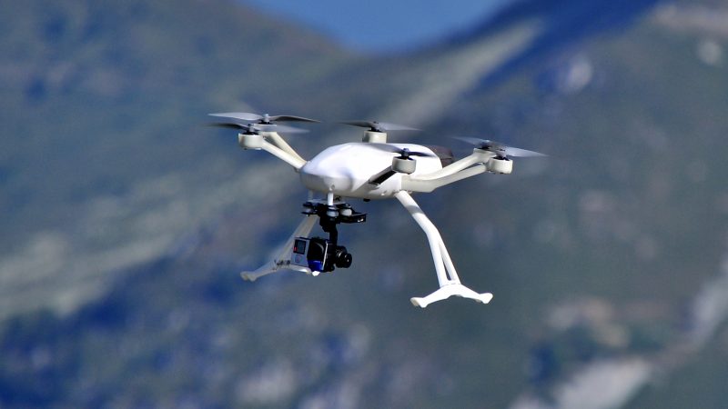 La Drone Slope à Verbier