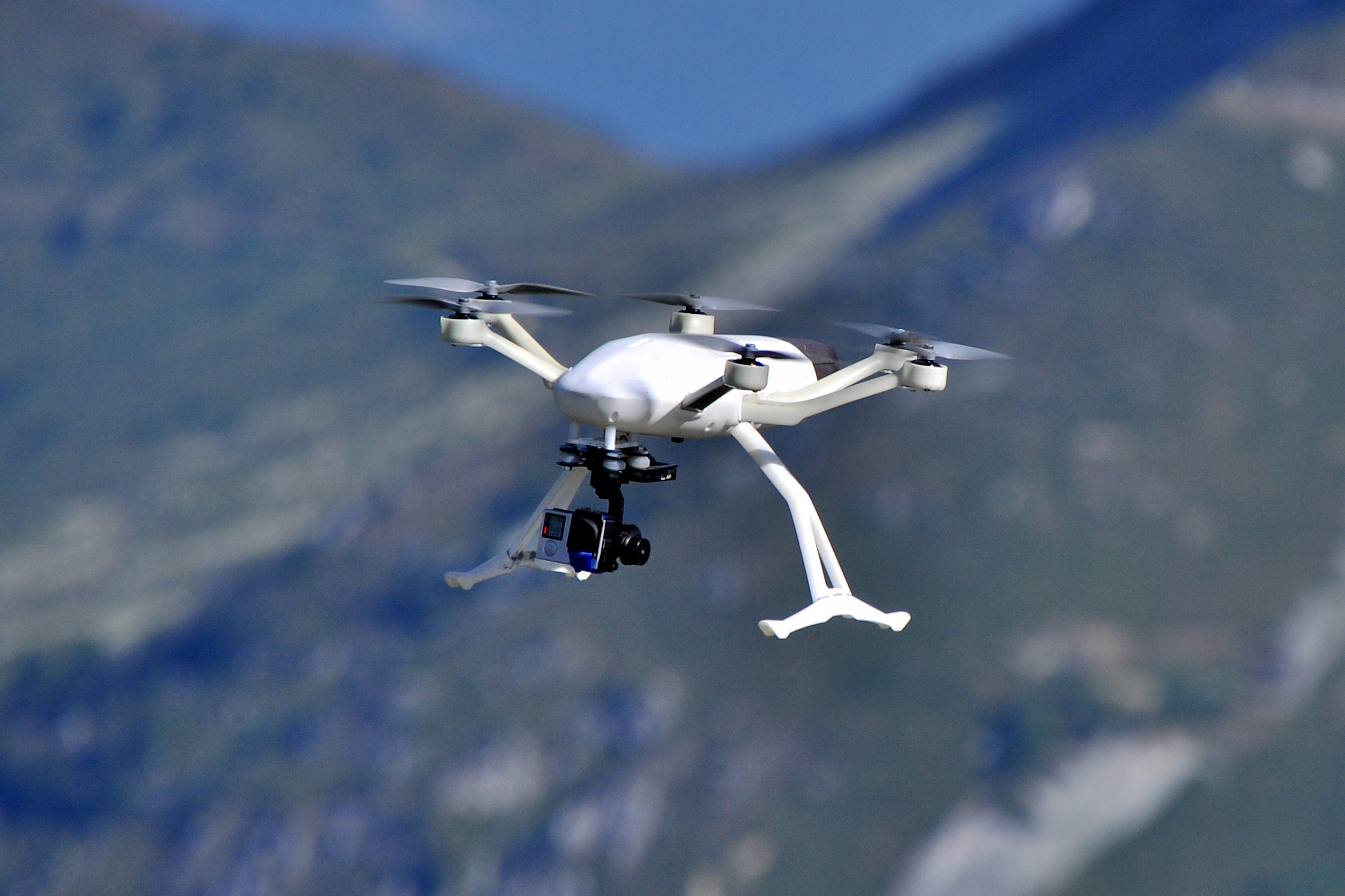 La Drone Slope à Verbier